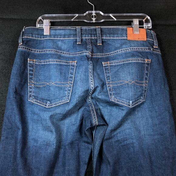 Lucky Brand Womens Jeans Blue Denim Whiskered Cotton Blend Stretch 10/30 - Picture 10 of 11